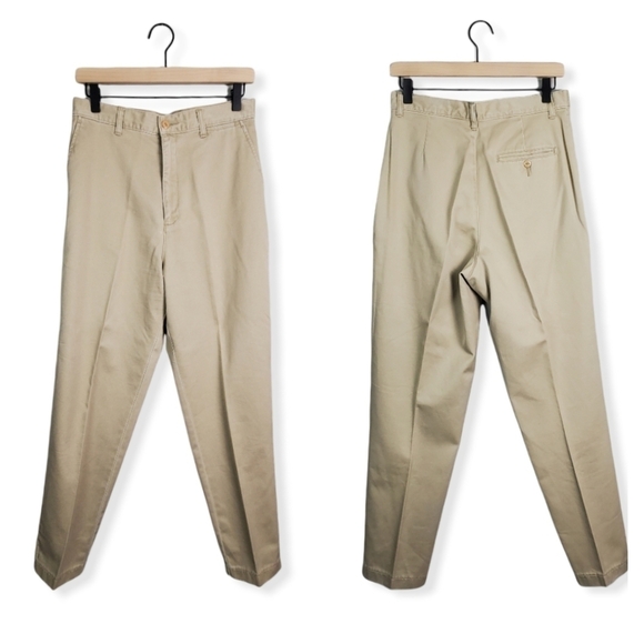 Eddie Bauer Straight Leg Khaki Pant Women 12 Petitie - Picture 1 of 13